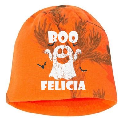 Bye Felicia BOO FELICIA Funny Halloween Ghost Kati - Camo Knit Beanie