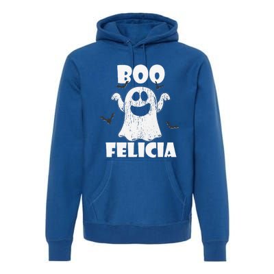 Bye Felicia BOO FELICIA Funny Halloween Ghost Premium Hoodie