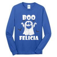 Bye Felicia BOO FELICIA Funny Halloween Ghost Tall Long Sleeve T-Shirt