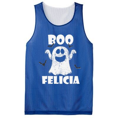 Bye Felicia BOO FELICIA Funny Halloween Ghost Mesh Reversible Basketball Jersey Tank