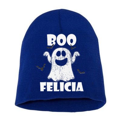 Bye Felicia BOO FELICIA Funny Halloween Ghost Short Acrylic Beanie