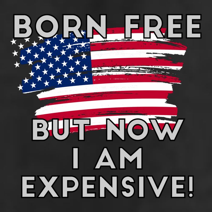 Born Free But Now I Am Expensive Funny Adult Drive Performance Visor