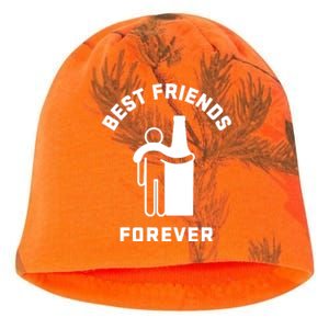 Best Friends Beer And I Beer Alcohol Party Kati - Camo Knit Beanie