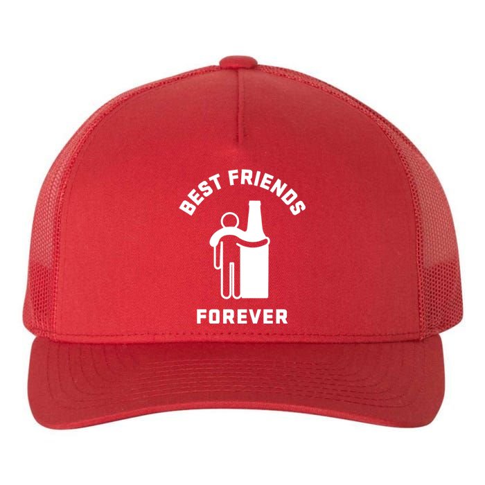 Best Friends Beer And I Beer Alcohol Party Yupoong Adult 5-Panel Trucker Hat