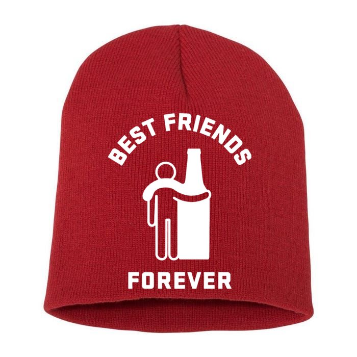 Best Friends Beer And I Beer Alcohol Party Short Acrylic Beanie