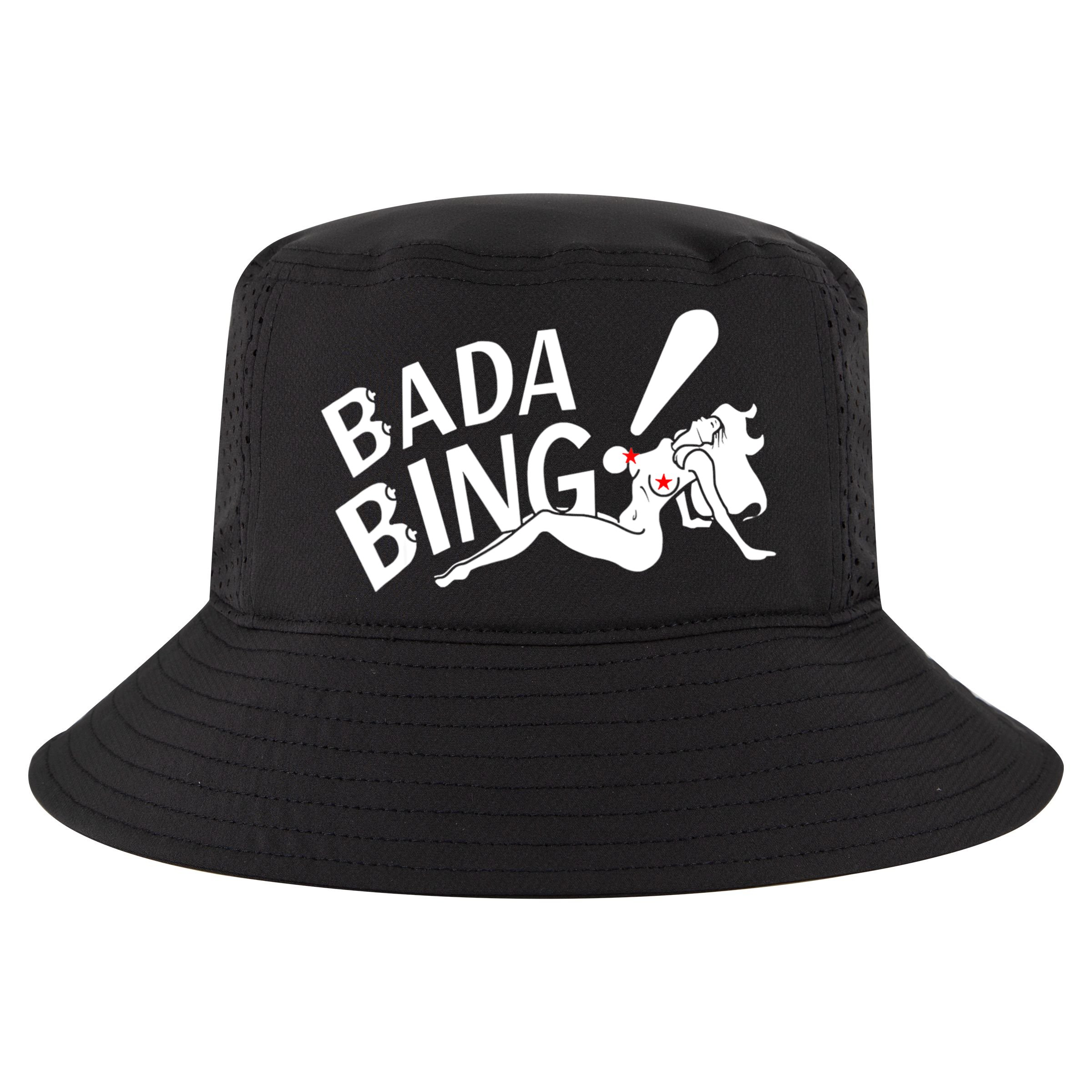 Bada Funny Bings Men's For Men Women Cool Comfort Performance Bucket Hat