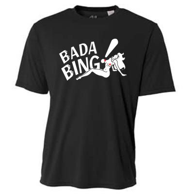 Bada Funny Bings Men's For Men Women Cooling Performance Crew T-Shirt