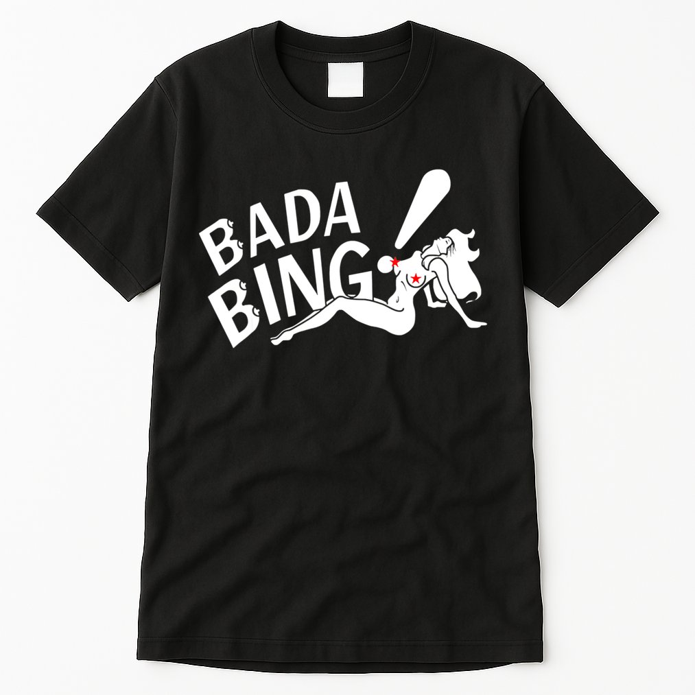 Bada Funny Bings Men's For Men Women Tall T-Shirt