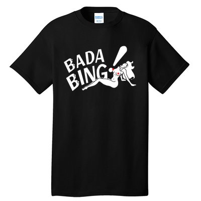 Bada Funny Bings Men's For Men Women Tall T-Shirt