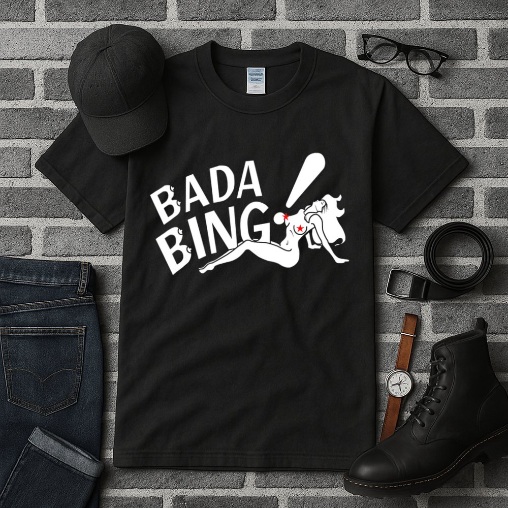 Bada Funny Bings Men's For Men Women Tall T-Shirt