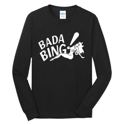 Bada Funny Bings Men's For Men Women Tall Long Sleeve T-Shirt