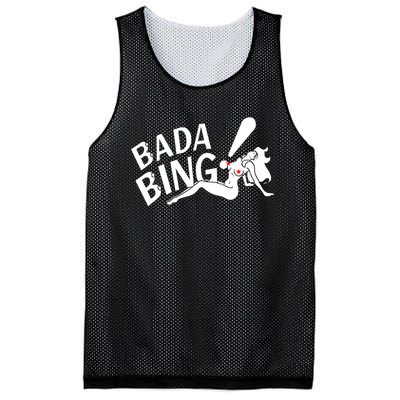 Bada Funny Bings Men's For Men Women Mesh Reversible Basketball Jersey Tank