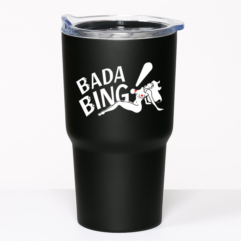 Bada Funny Bings Men's For Men Women Tumbler