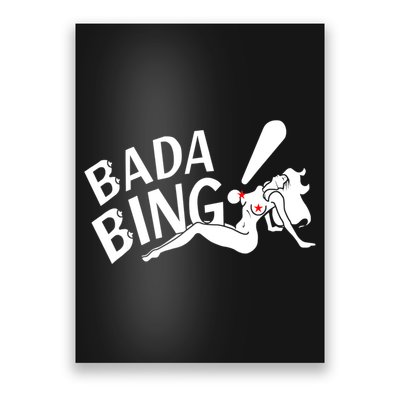 Bada Funny Bings Men's For Men Women Poster
