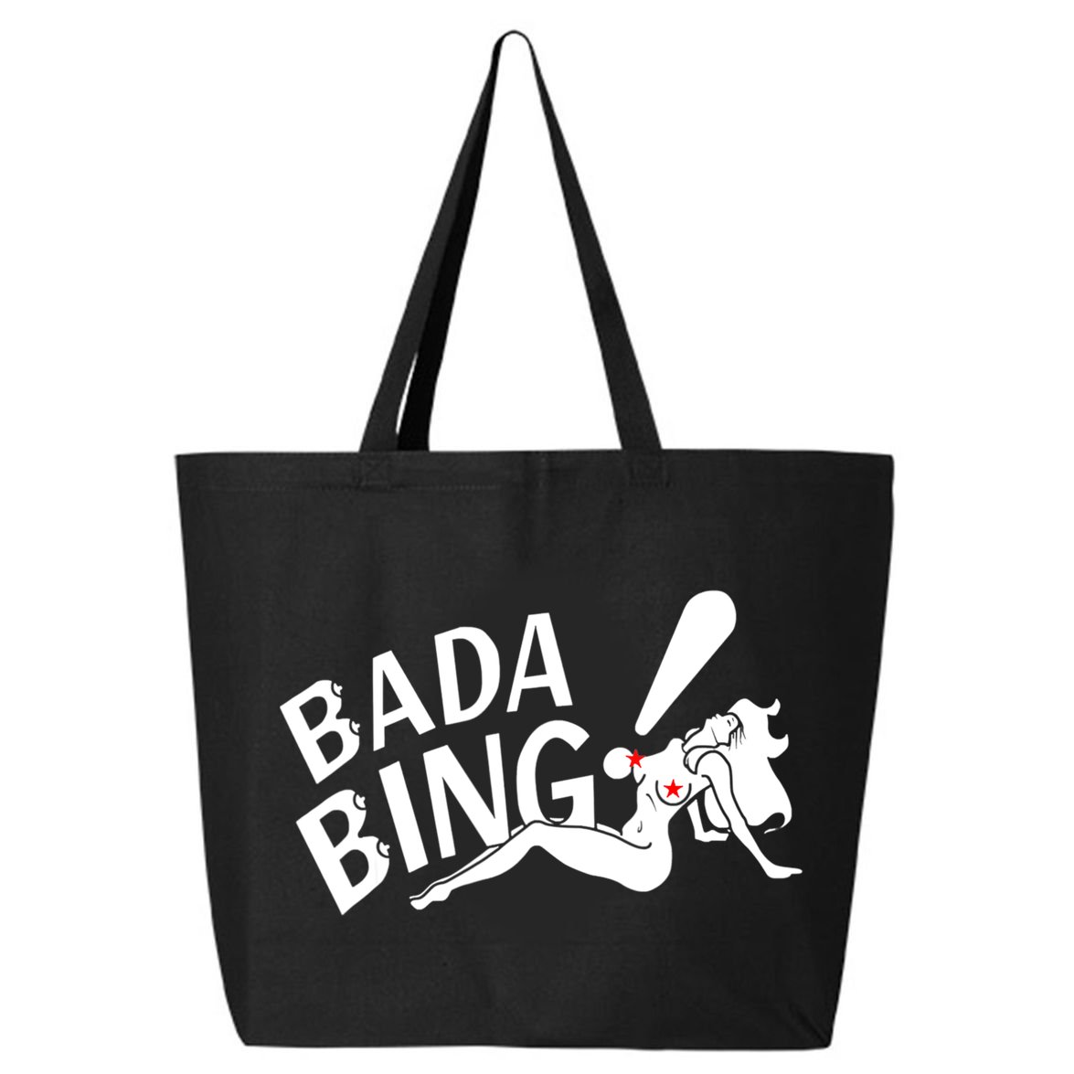 Bada Funny Bings Men's For Men Women 25L Jumbo Tote