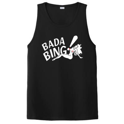 Bada Funny Bings Men's For Men Women PosiCharge Competitor Tank