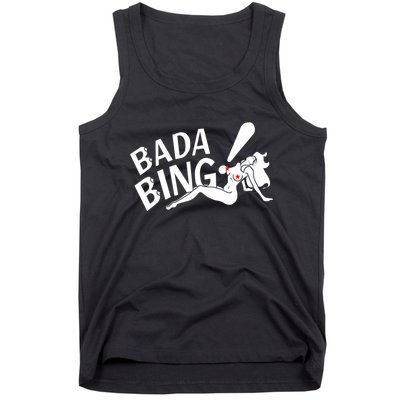 Bada Funny Bings Men's For Men Women Tank Top