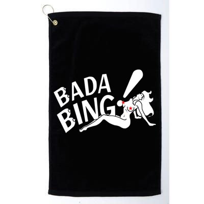Bada Funny Bings Men's For Men Women Golf Towel