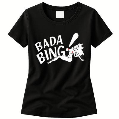 Bada Funny Bings Men's For Men Women Womens T-Shirt