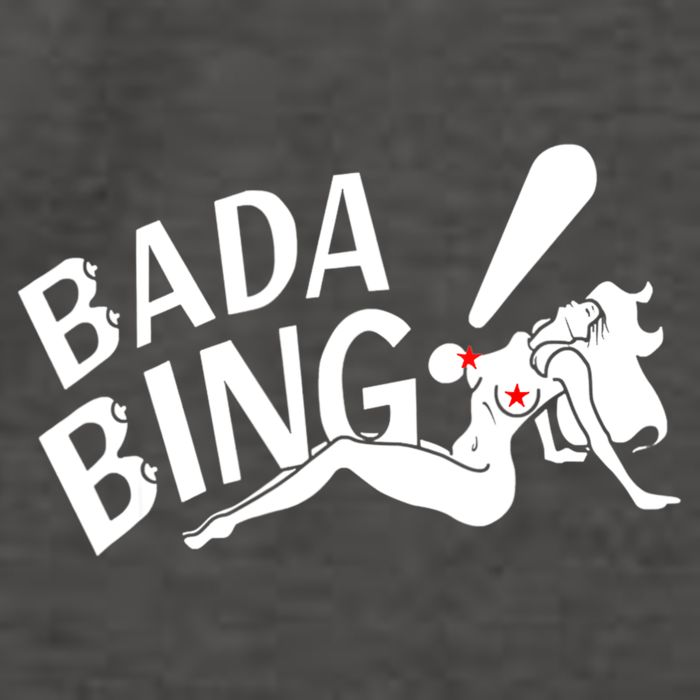 Bada Funny Bings Men's For Men Women Vector Backpack