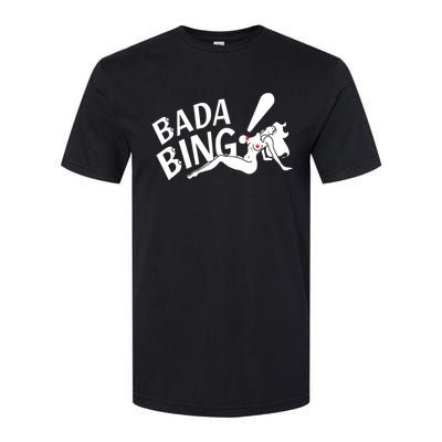 Bada Funny Bings Men's For Men Women Softstyle CVC T-Shirt