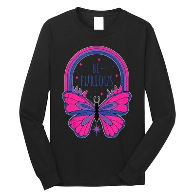 Bi Furious Bi Bisexual Pride Long Sleeve Shirt