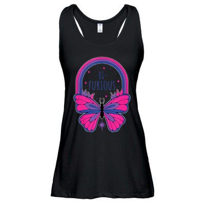 Bi Furious Bi Bisexual Pride Ladies Essential Flowy Tank