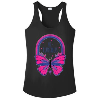 Bi Furious Bi Bisexual Pride Ladies PosiCharge Competitor Racerback Tank