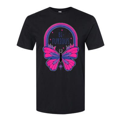 Bi Furious Bi Bisexual Pride Softstyle® CVC T-Shirt