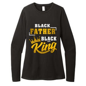 Black Father Black King African American Dad Fathers Day Premium Womens CVC Long Sleeve Shirt