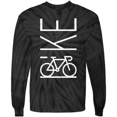 Bike Fanatic Tie-Dye Long Sleeve Shirt