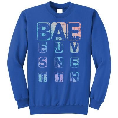 Bae Funny Best Auntie Ever Gift Cool Gift Sweatshirt