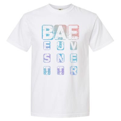 Bae Funny Best Auntie Ever Gift Cool Gift Garment-Dyed Heavyweight T-Shirt