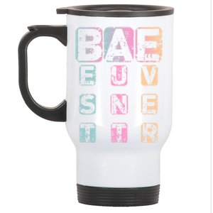 Bae Funny Best Auntie Ever Gift Stainless Steel Travel Mug