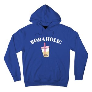 Bobaholic Funny Bubble Tea Hoodie