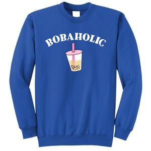 Bobaholic Funny Bubble Tea Sweatshirt