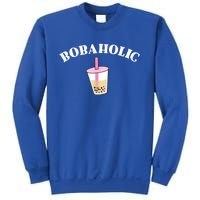 Bobaholic Funny Bubble Tea Sweatshirt