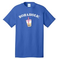 Bobaholic Funny Bubble Tea Tall T-Shirt