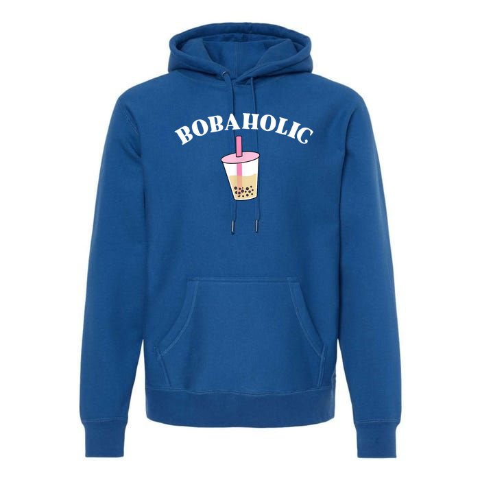 Bobaholic Funny Bubble Tea Premium Hoodie