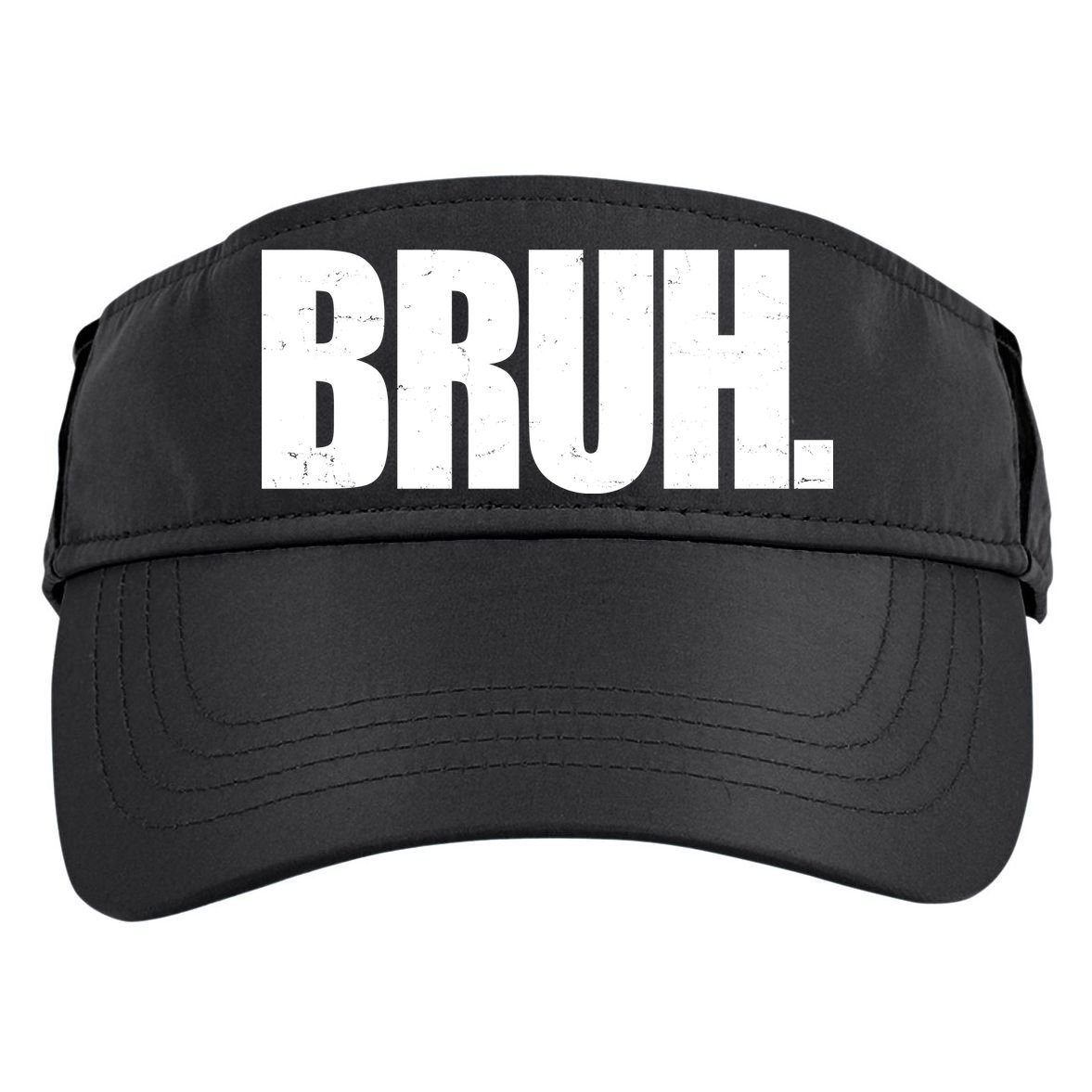 Bruh Funny Bro Saying Surfer Skaters Greeting Adult Drive Performance Visor