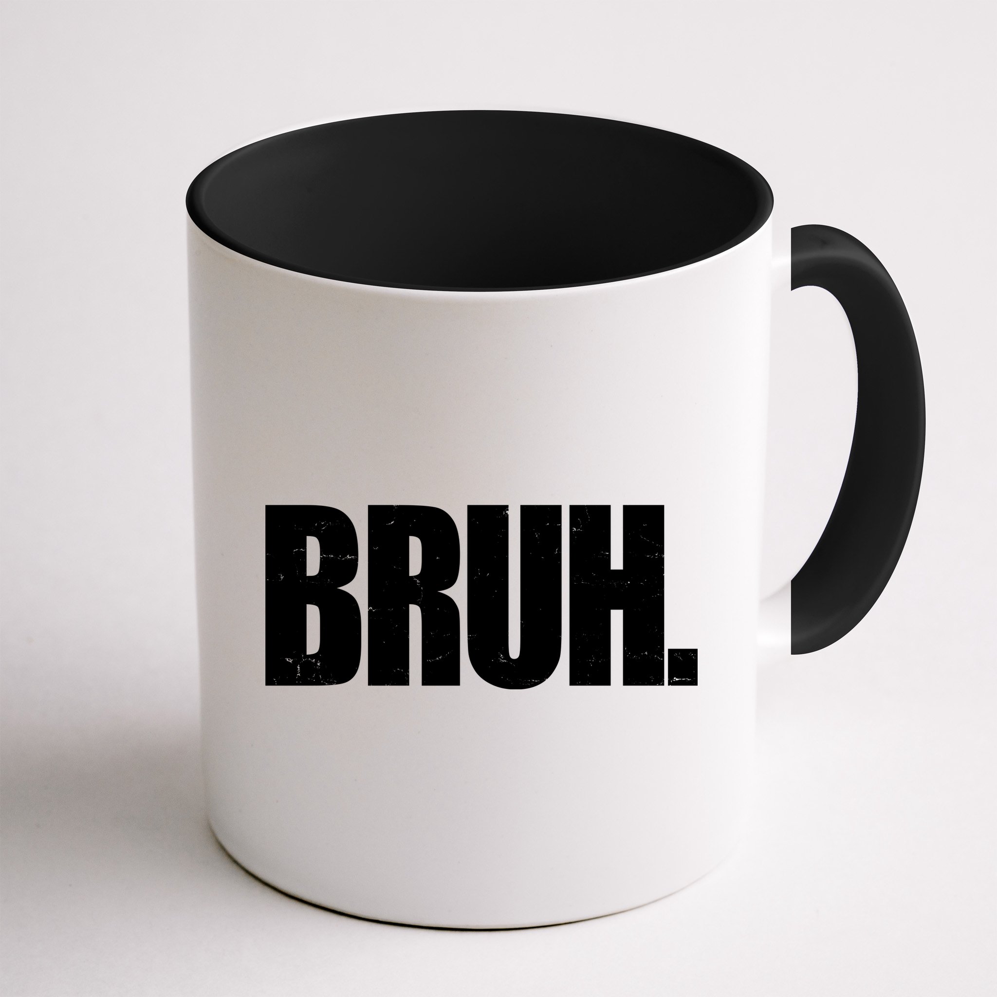 Bruh Funny Bro Saying Surfer Skaters Greeting Mug