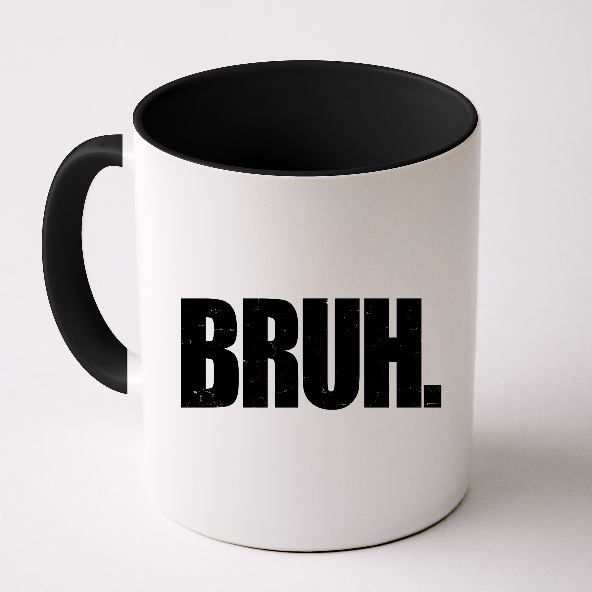 Bruh Funny Bro Saying Surfer Skaters Greeting Mug