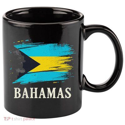 Bahamas Flag Bahamas Vacation 11oz C Handle Ceramic Mug