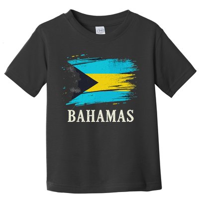 Bahamas Flag Bahamas Vacation Toddler T-Shirt