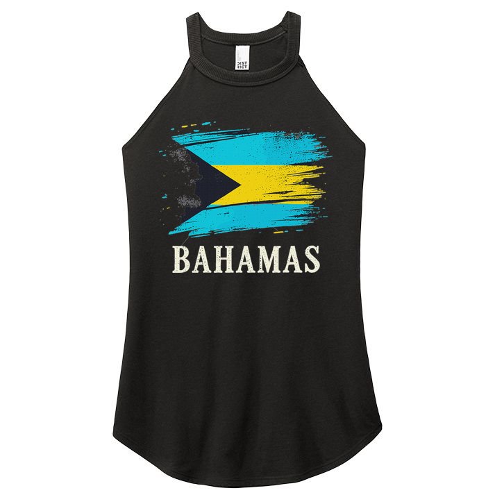 Bahamas Flag Bahamas Vacation Women's Perfect Tri Rocker Tank