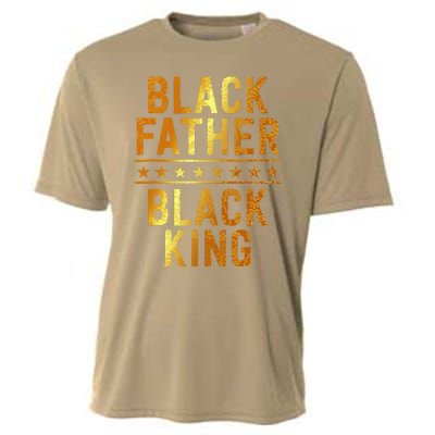 Black Father Black King Fathers Day Dope Dad Husband Cooling Performance Crew T-Shirt