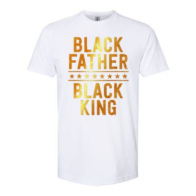 Black Father Black King Fathers Day Dope Dad Husband Softstyle® CVC T-Shirt