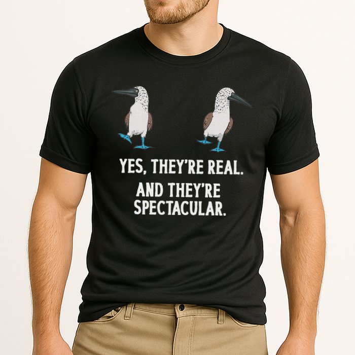 Blue Footed Booby Seabird Boobies Cooling Performance Crew T-Shirt