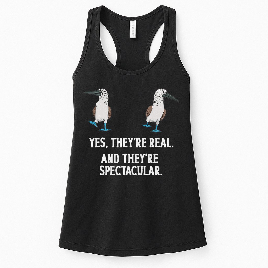 Blue Footed Booby Seabird Boobies Womens Tank Top