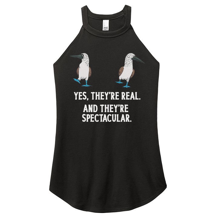 Blue Footed Booby Seabird Boobies Women's Perfect Tri Rocker Tank